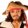 Creative Costuming Faux Suede Tri-Corner Hat W/Attached Headband Ahoy Me Hearties!
