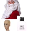 Creative Costuming Wigs & Facial Hair Santa Wig, Beard, Wig Cap & Hair White Combo Set
