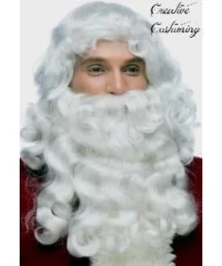 Creative Costuming Wigs & Facial Hair Santa Claus Loose Curl Beard & Wig Set
