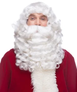 Creative Costuming Santa Beard & Wig Set Professional Quality