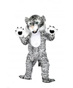 Creative Costuming White Leopard Mascot Costume Mascots