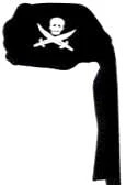 Creative Costuming Ahoy Me Hearties! Pirate Headwrap 21"