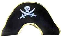 Creative Costuming Pirate Hat Child Polyester Felt Ahoy Me Hearties!