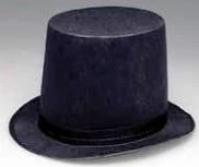 Creative Costuming Permafelt Lincoln Stovepipe Top Hat Top Hats