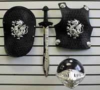 Creative Costuming Crusader Deluxe Child Set Armor & Weapons