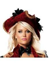 Creative Costuming Velvet Pirate Hat Ahoy Me Hearties!