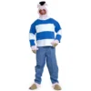 Peter Alan, Inc Three Little Pigs (3rd Pig, Brick) Adult Costume