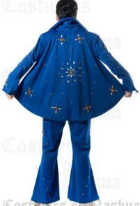 Creative Costuming ELVIS! Elvis Costume / Rhinestone Jumpsuit W/Cape & Belt / Superior Quality