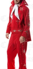 Creative Costuming ELVIS! Elvis Costume / Rhinestone Jumpsuit W/Cape & Belt / Superior Quality