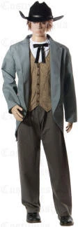 Creative Costuming Men's Costumes Western Gunslinger Costume Riverboat Gambler